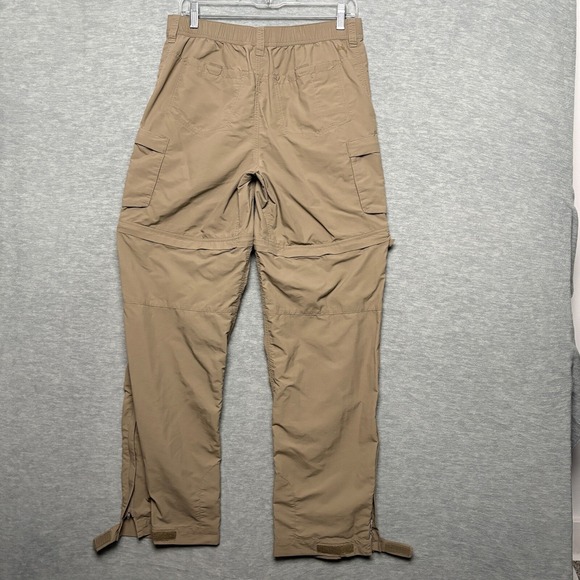Rei Convertible Cargo Pants Womens 8 Hiking Travel Outdoor Zip Off Tan Sahara - Picture 7 of 12